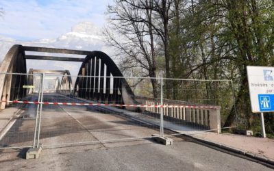 Les travaux de réparation du pont de Brignoud démarrent fin septembre
