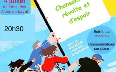 Concerts de chants de révolte et d’espoir
