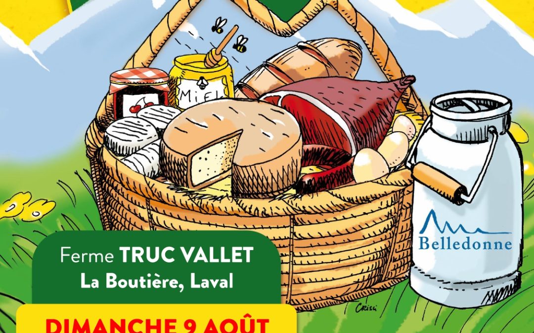 Marché fermier à la Boutière
